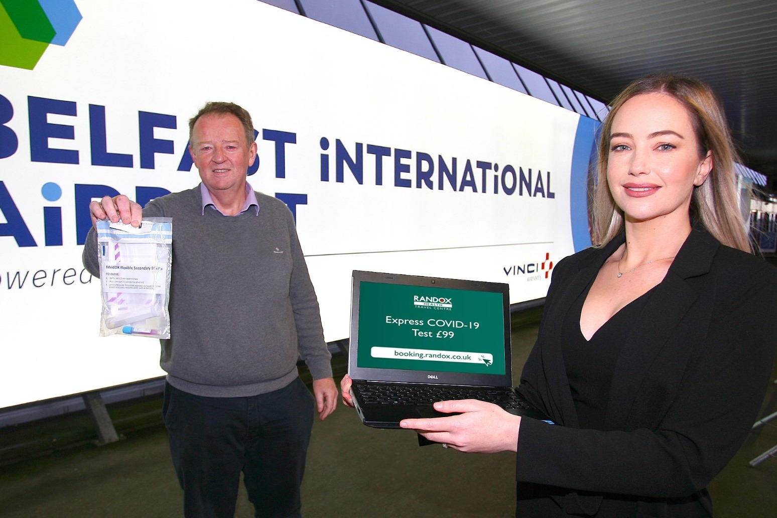 Walk-in testing facility opened at Belfast International Airport 