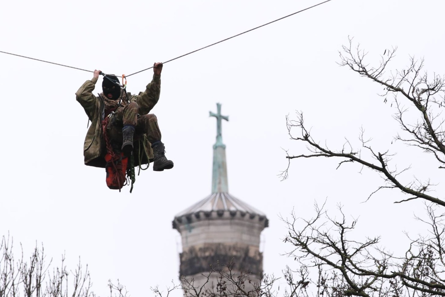 HS2 protesters evicted from central London park 