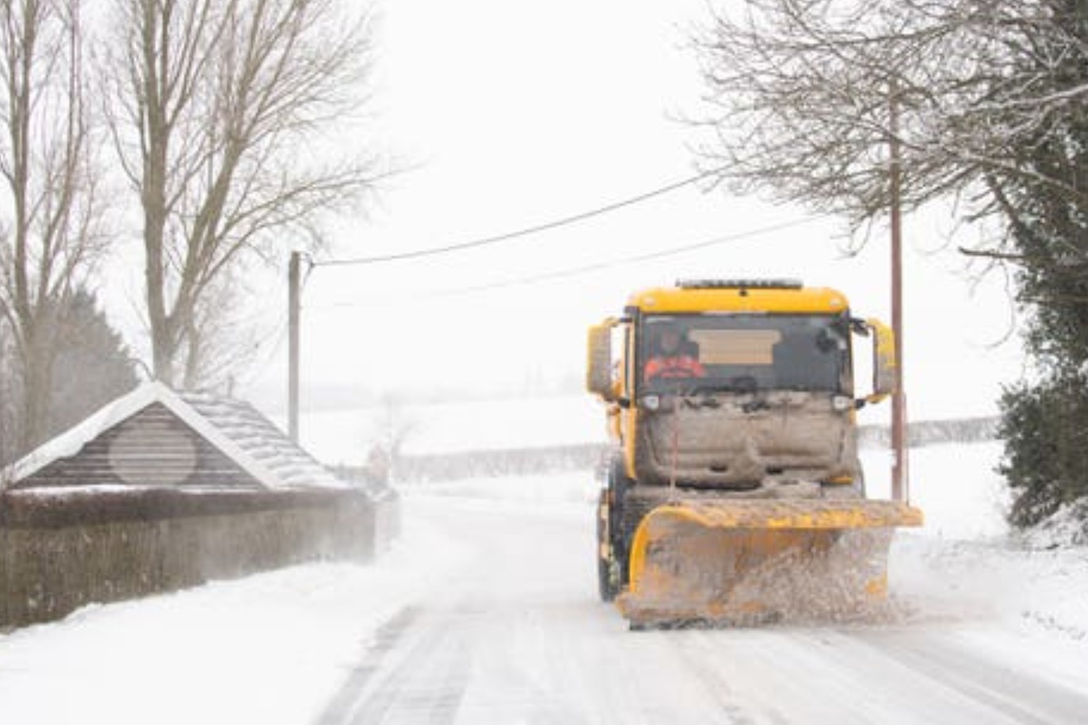 Snow and ice brings disruption to parts of UK as people warned not to travel 