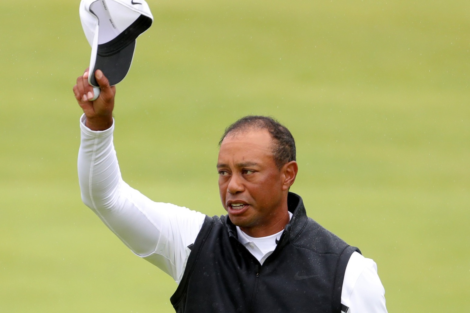 Tiger Woods grateful for ‘touching’ gesture as players wear red and black 
