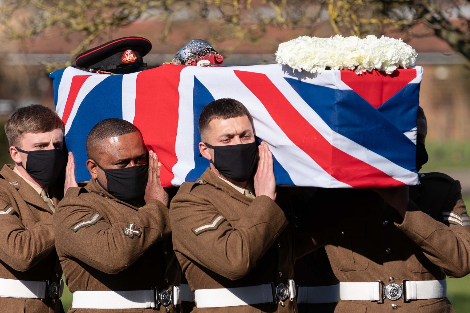 Captain Sir Tom Moore’s spirit lives on, family tells funeral service 