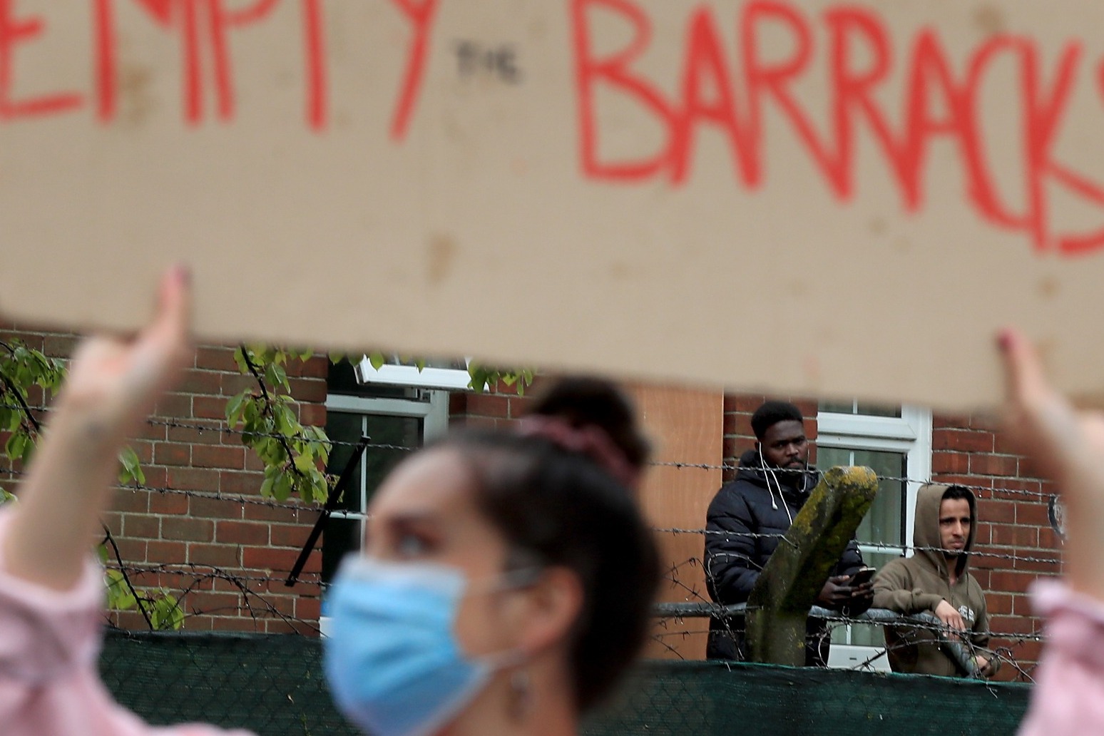 Asylum seekers win High Court challenge over ‘squalid’ Napier Barracks 