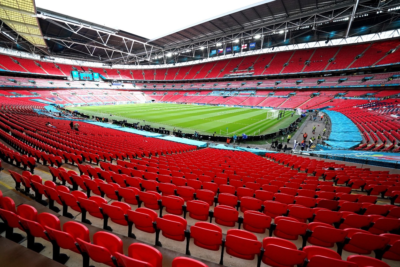 Wembley to host 60,000 fans for Euro 2020 semi-finals and final 