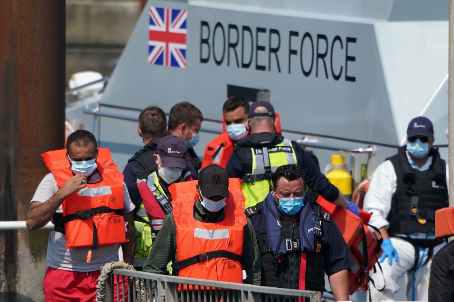 Nearly 600 migrants intercepted as attempted English Channel crossings continue. 