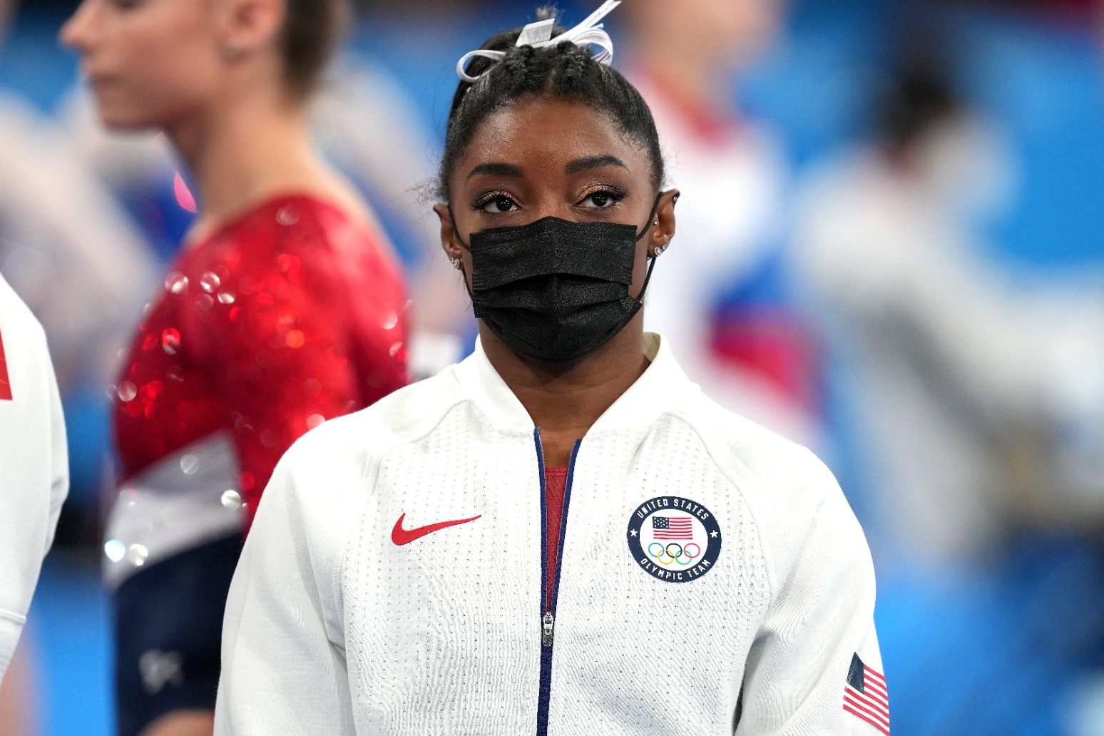 Olympian Simone Biles praised for speaking openly on mental health struggles 