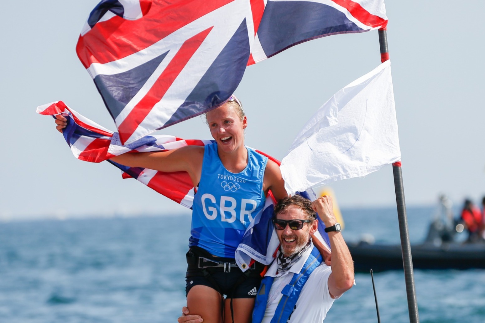 Emma Wilson bags windsurfing bronze medal for Great Britain 