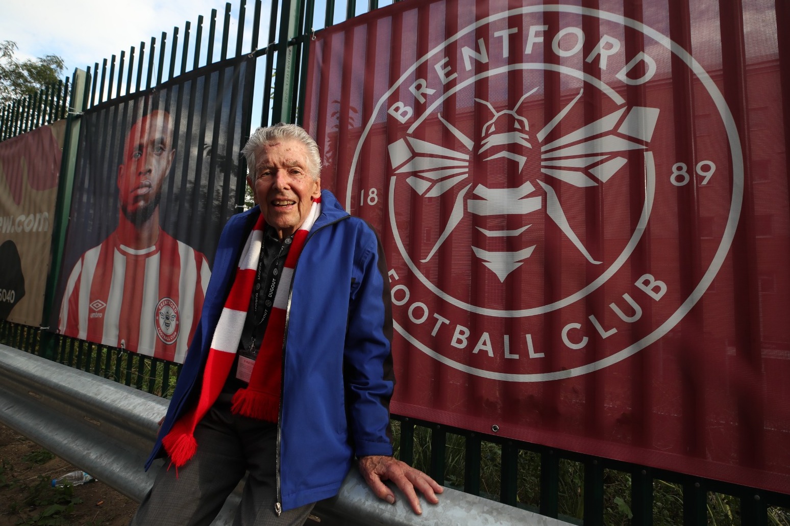 Brentford fan, 88, watches club play top flight football again after 74 years 