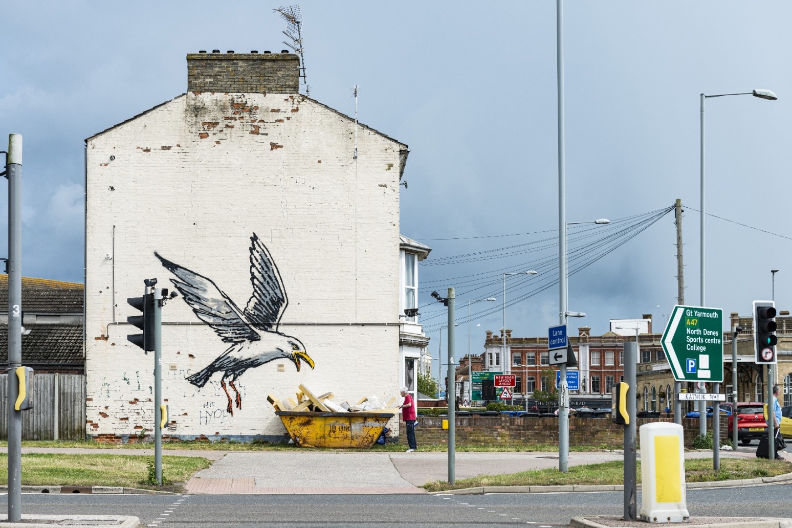 Banksy confirms he was behind streetwork in Suffolk and Norfolk 