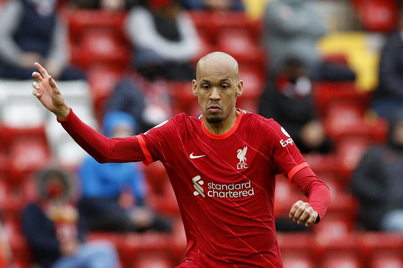 Fabinho to miss Liverpool’s clash with Burnley due to family bereavement 