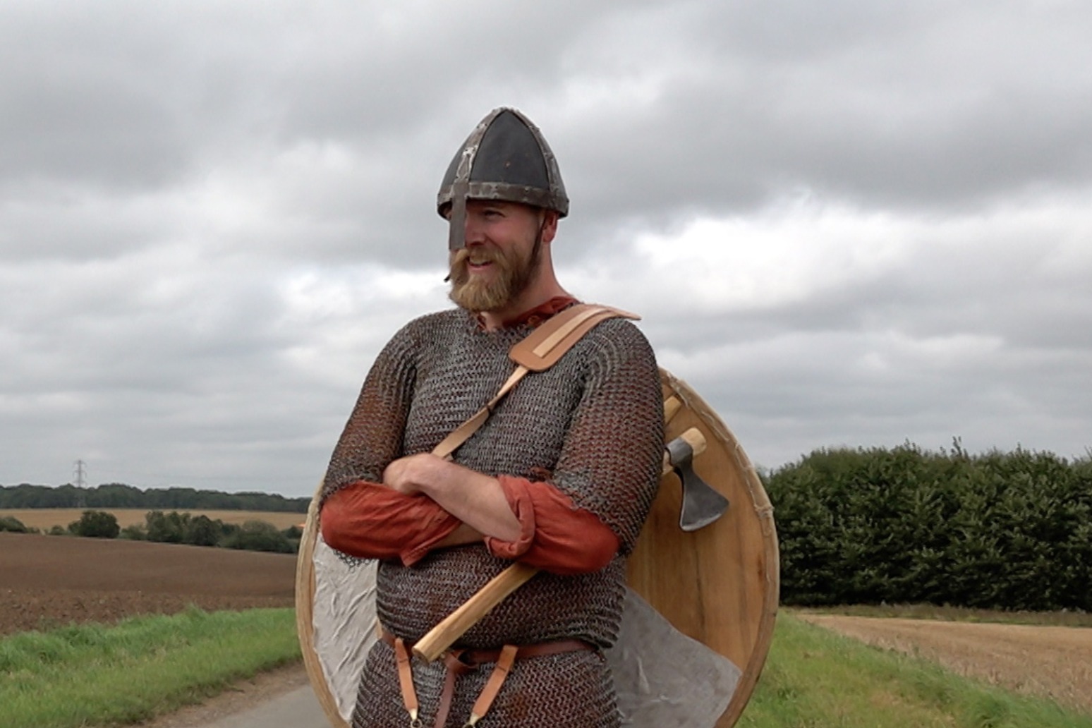 Fundraising ‘history geek’ to run Viking march route in full fighting kit 