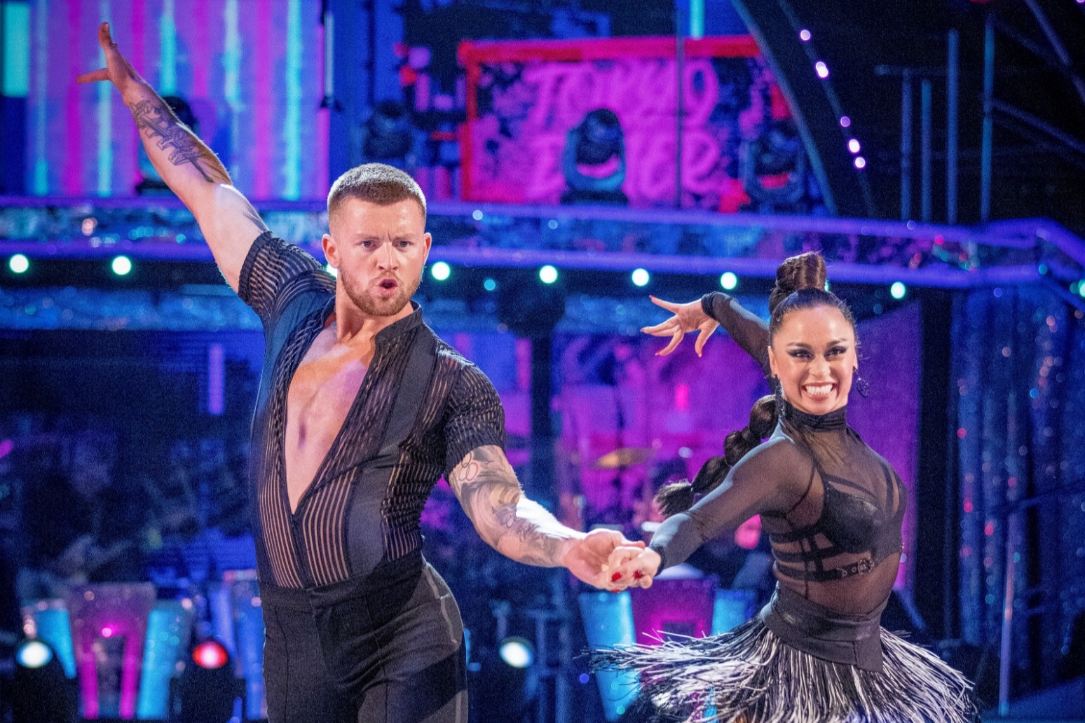 Adam Peaty discusses his heated performance on Strictly 