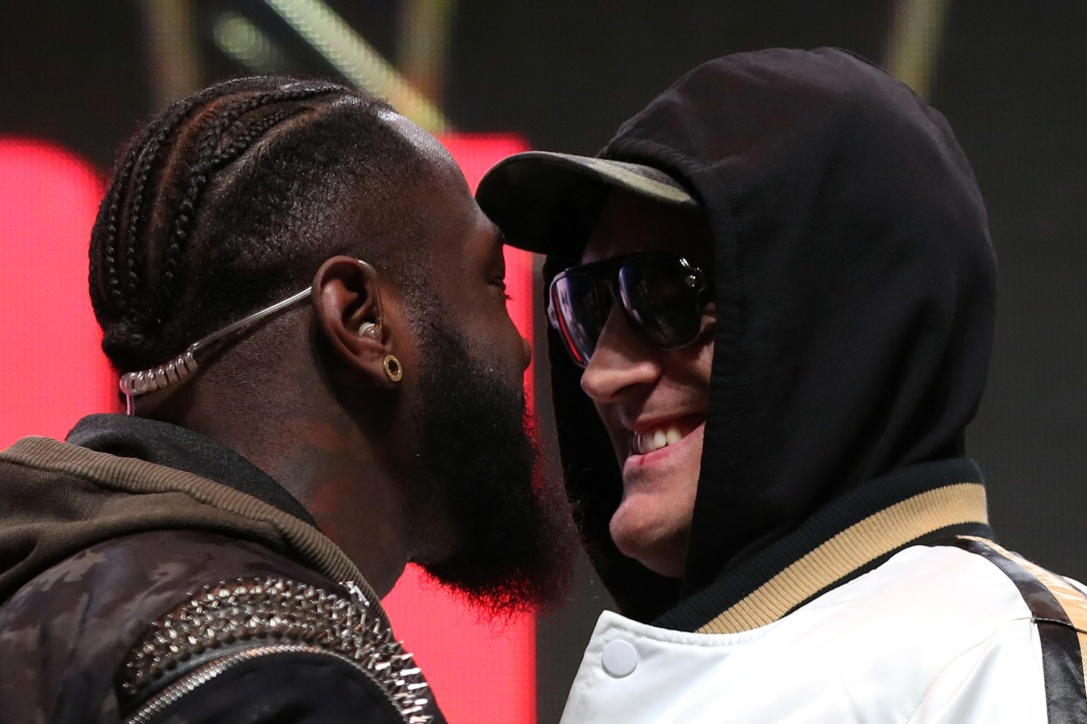 Tyson Fury calls Deontay Wilder ‘weak’ as argument erupts at press conference 