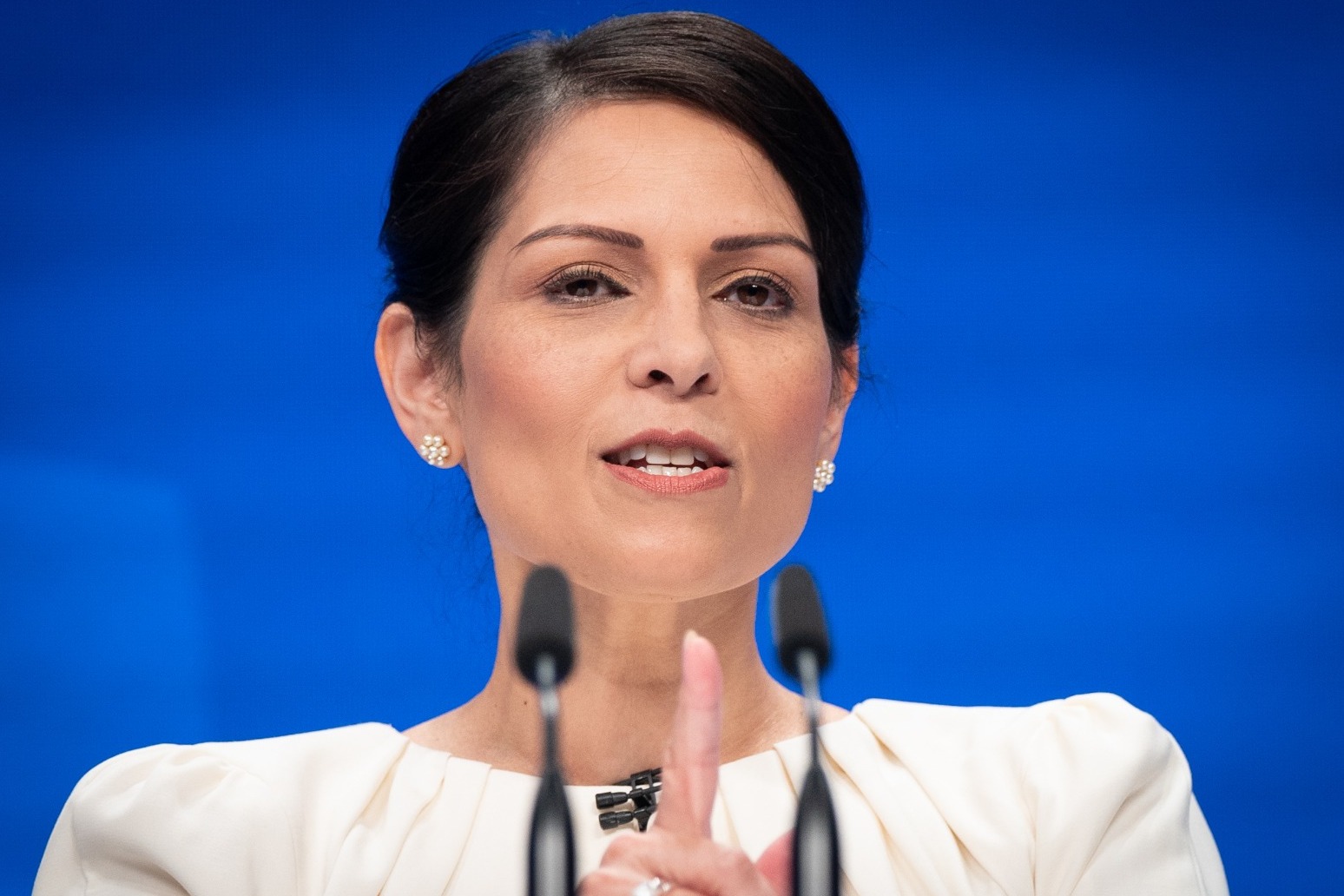 Priti Patel urged to tackle male violence after backing phone service for women 