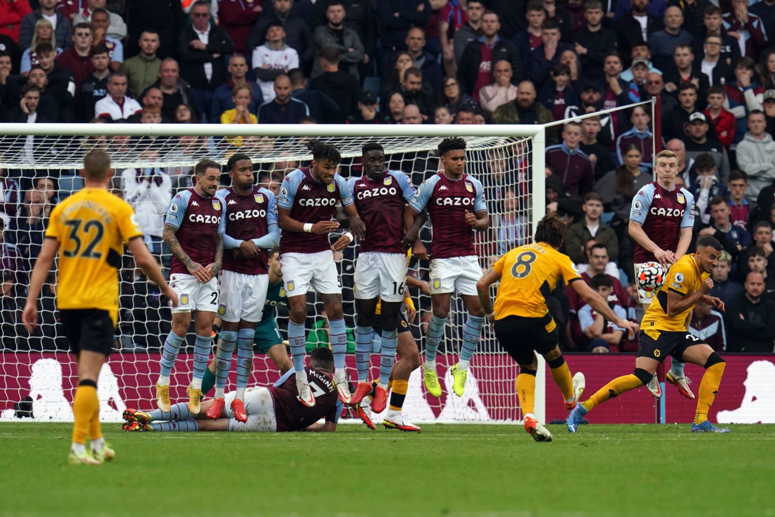 Wolves stage stunning fightback to beat Aston Villa with three late goals 