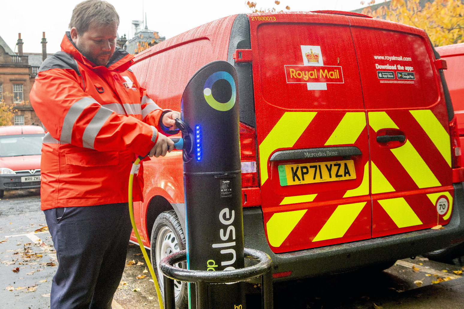 Royal Mail’s Govan office goes green with electric vehicles 