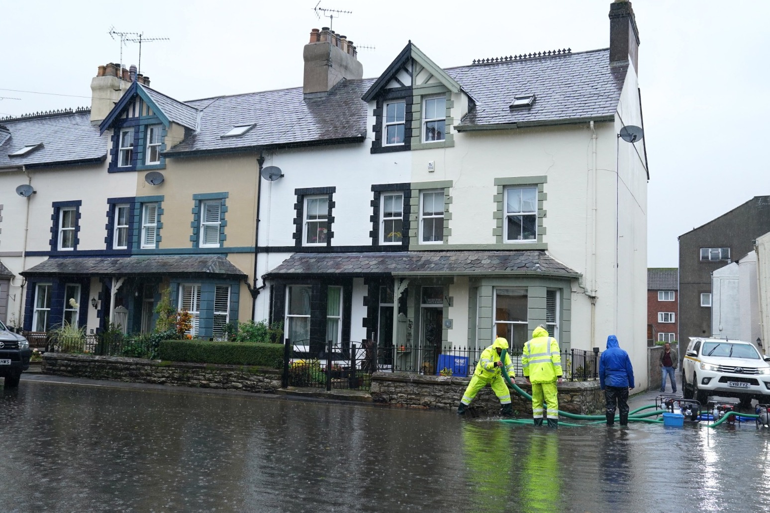 Homes evacuated after ‘major incident’ declared over flood risk in Borders town 