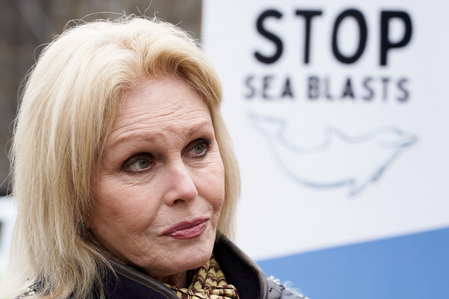 Joanna Lumley hails victory in campaign on detonating explosives at sea 