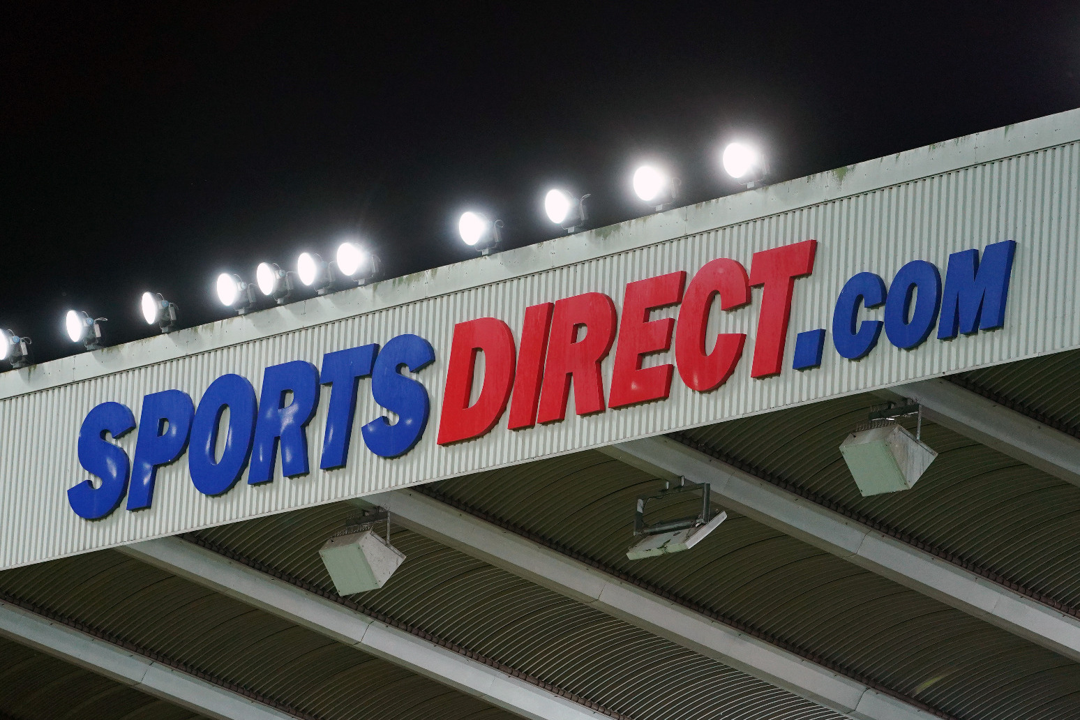 Newcastle begin removing Sports Direct branding from St James’ Park 
