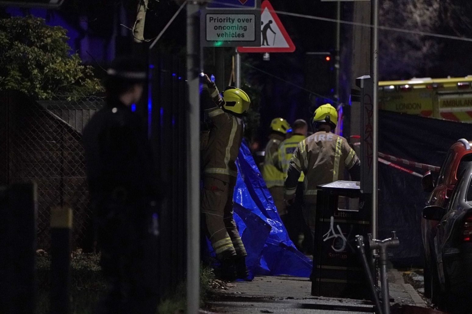 Four children die in London house blaze despite firefighters’ rescue efforts 
