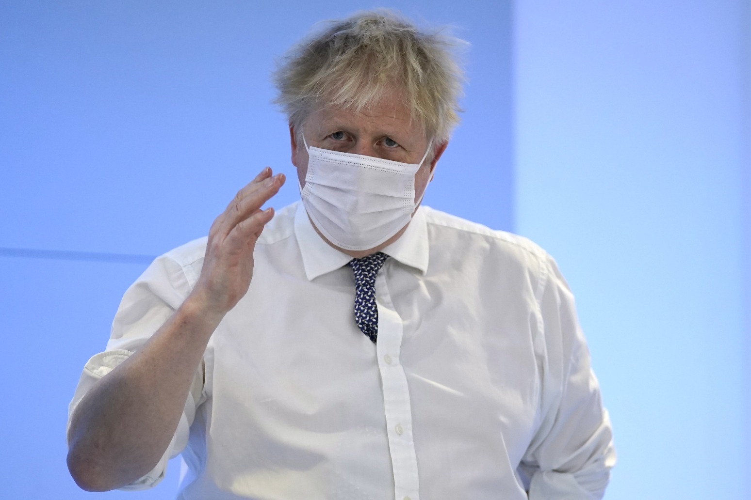 Opponents of Boris Johnson are facing ‘blackmail’, senior Tory warns 