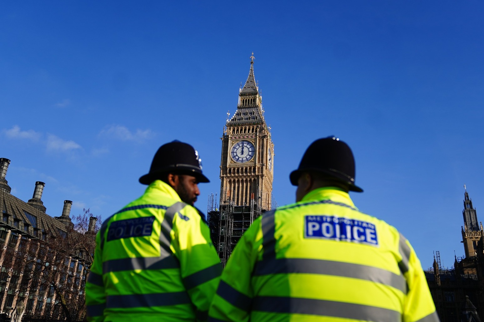 Teenager held after two Jewish men attacked in north London 