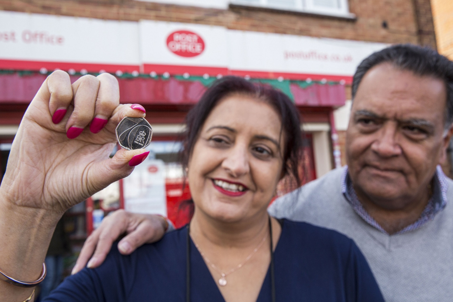 Platinum Jubilee 50p is rolled out by the Post Office 