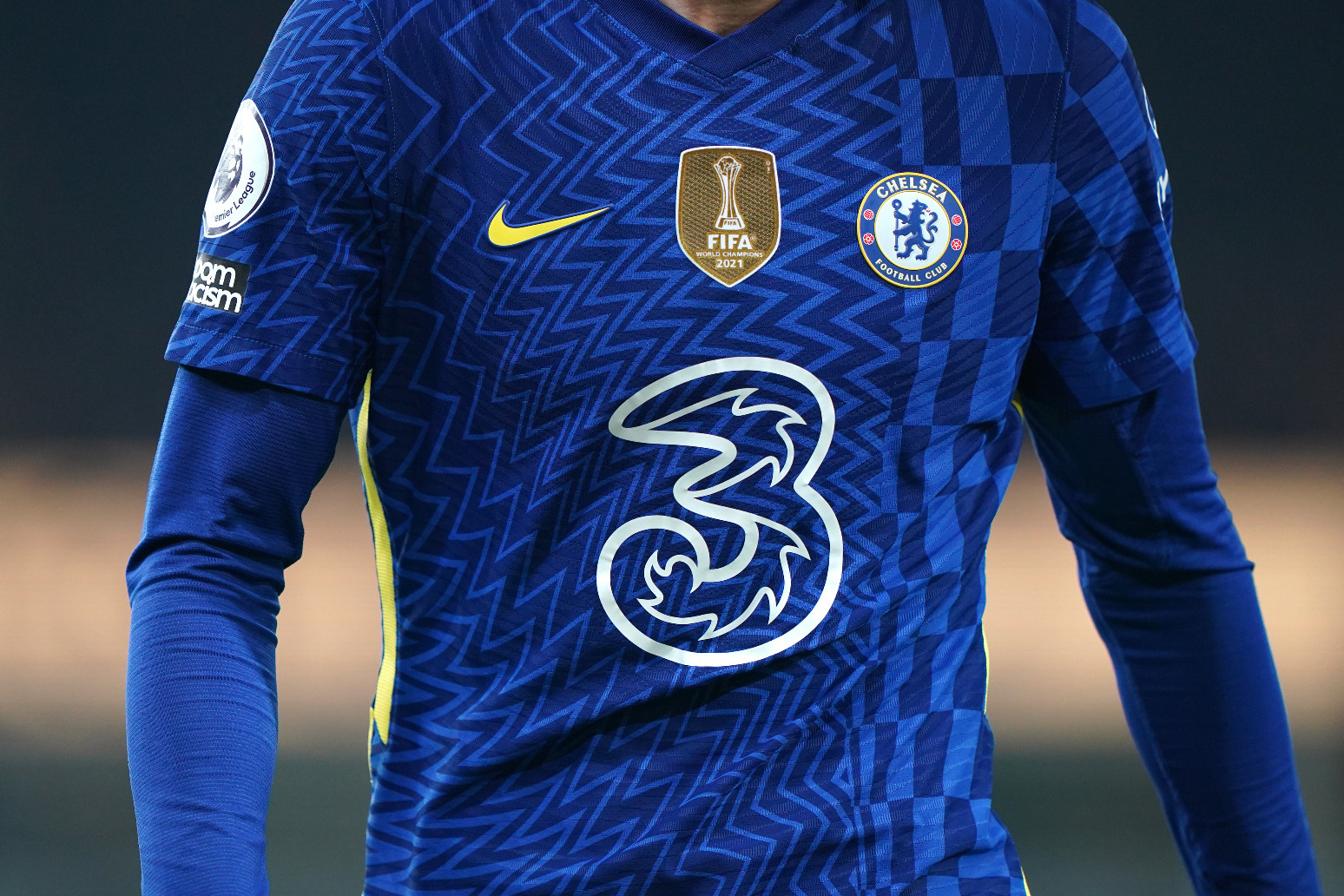 Three have confirmed suspension of sponsorship of Chelsea 