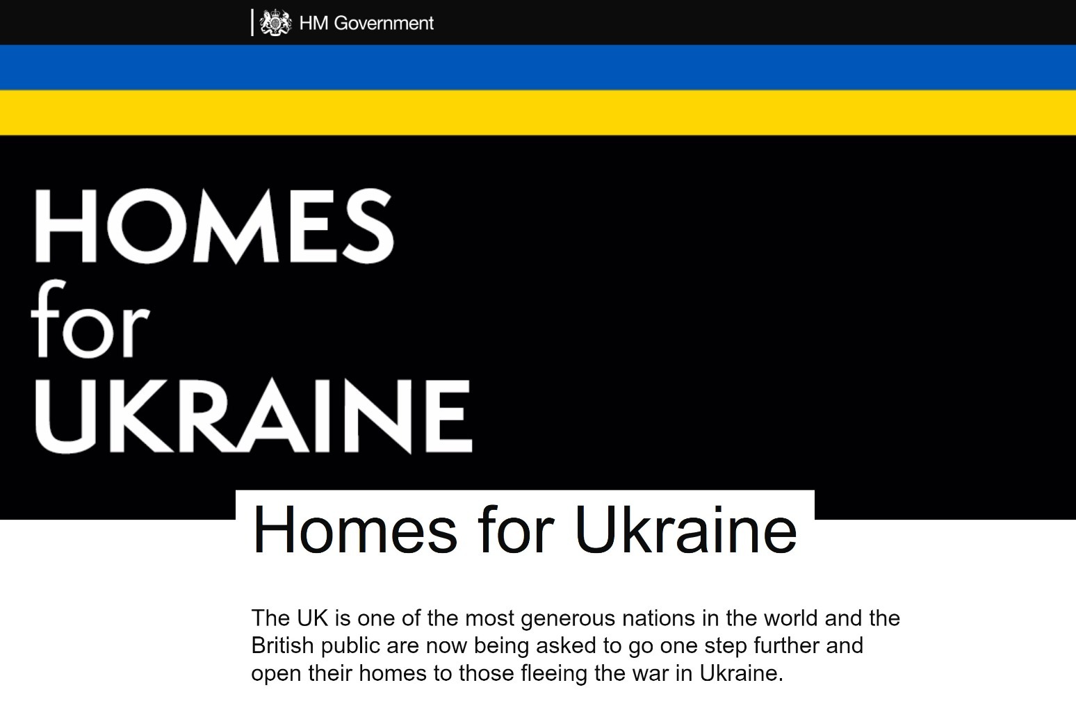 Tens of thousands register interest as Homes for Ukraine scheme launches 
