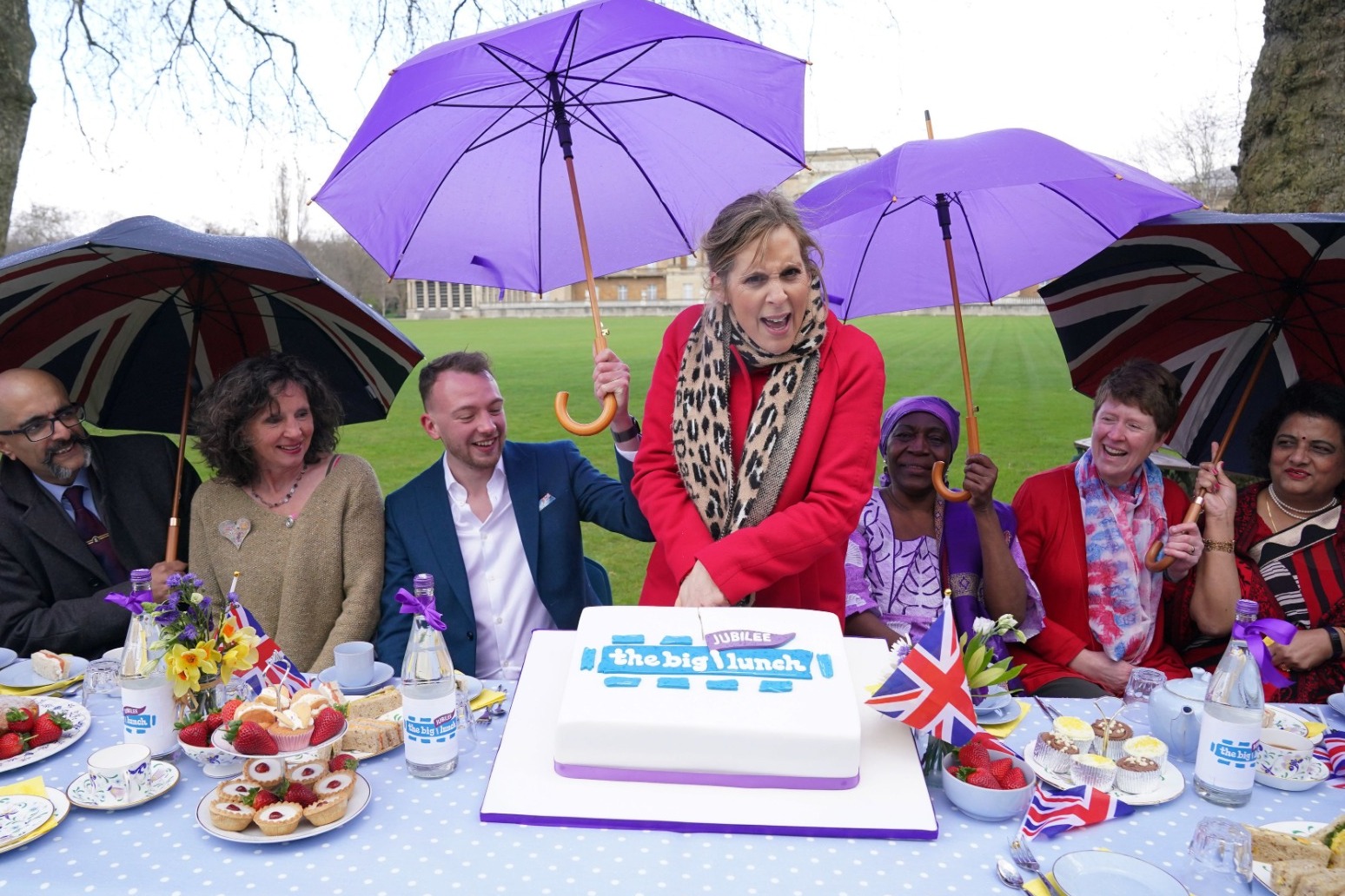 Mel Giedroyc hails ‘life-affirming’ Big Jubilee Lunch organisers 