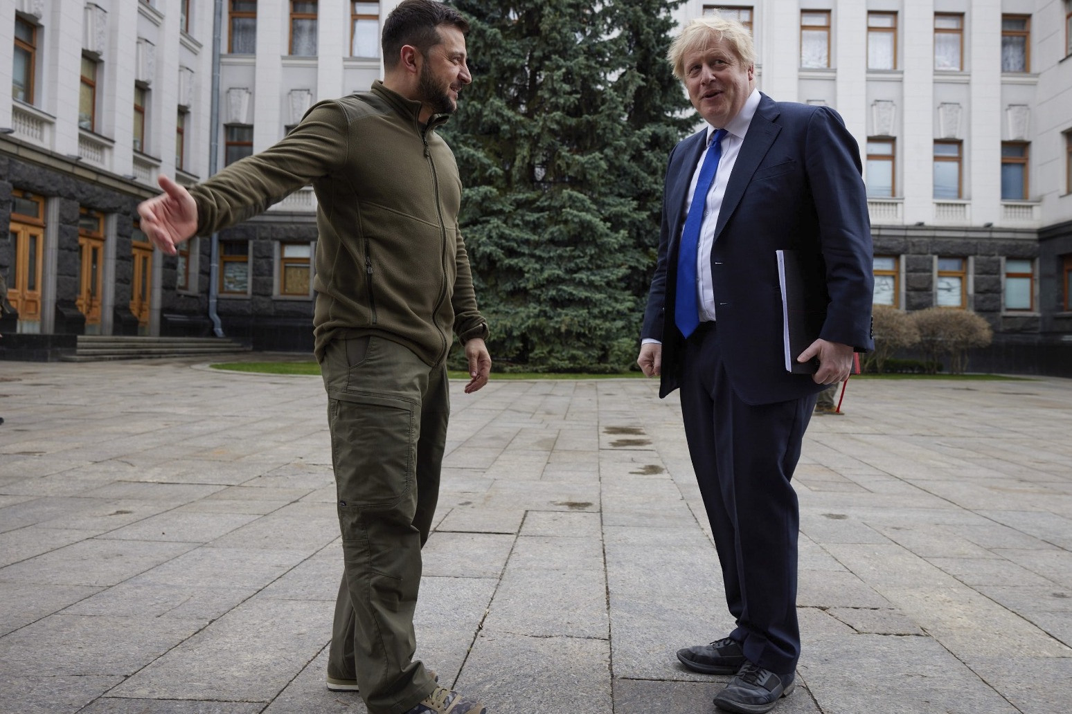 Johnson vows Ukraine will get what it needs to stop another Russian attack 