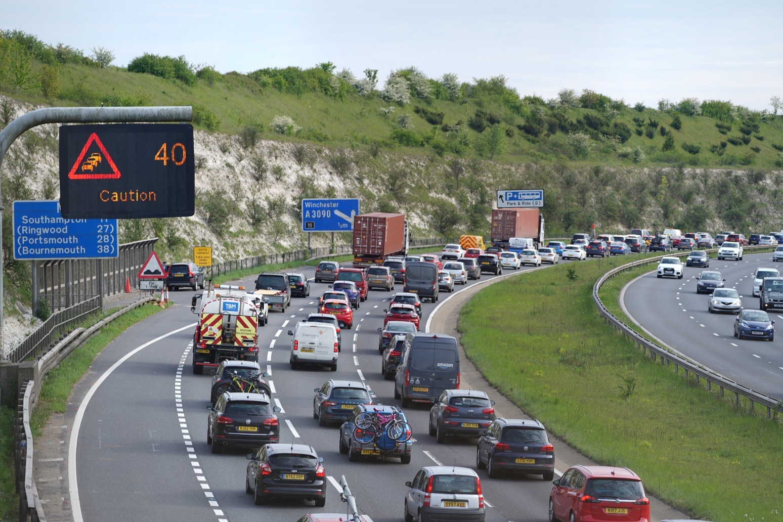 Millions of journeys expected for busy Easter getaway today 