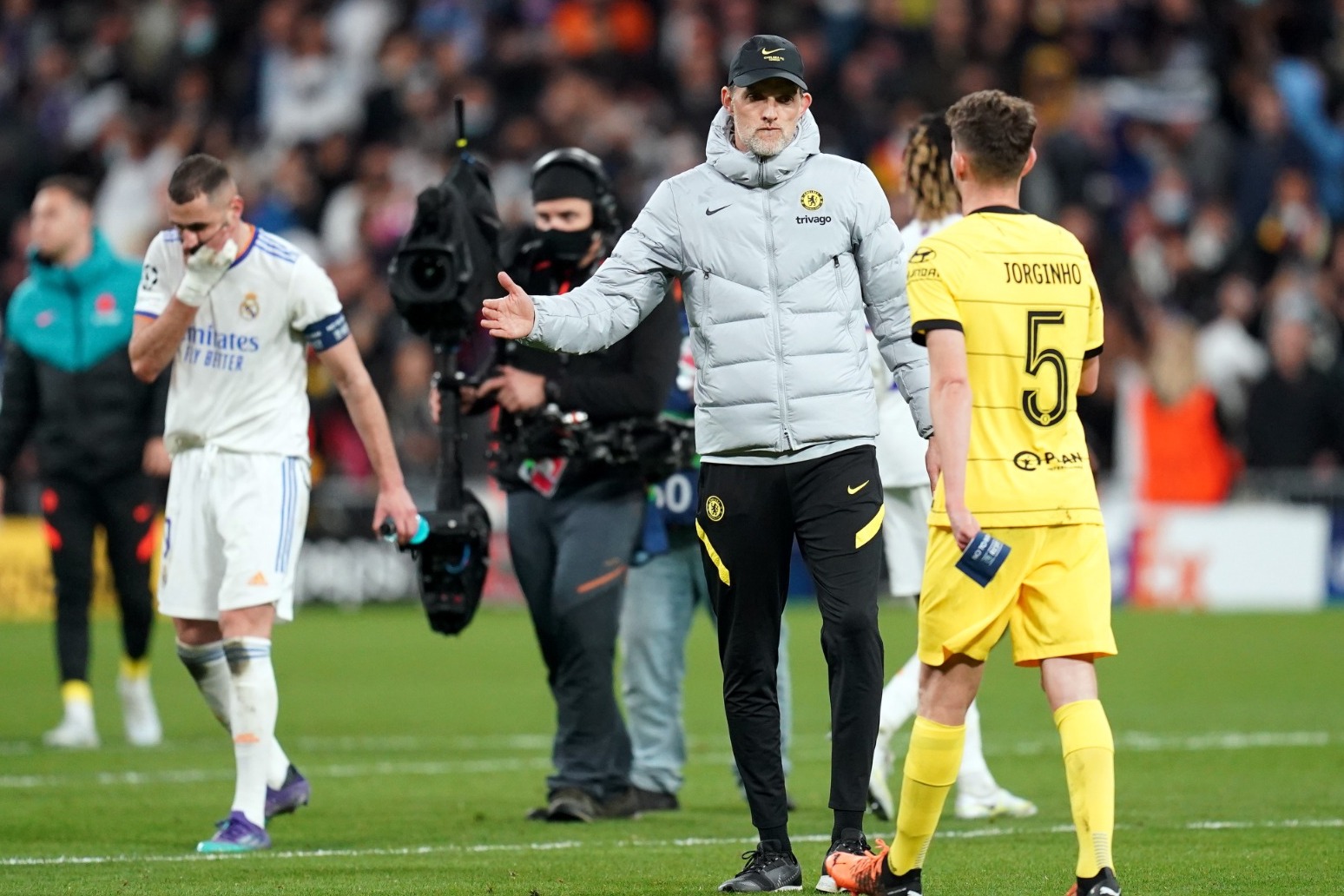 Thomas Tuchel upset with officials as Chelsea exit Champions League 
