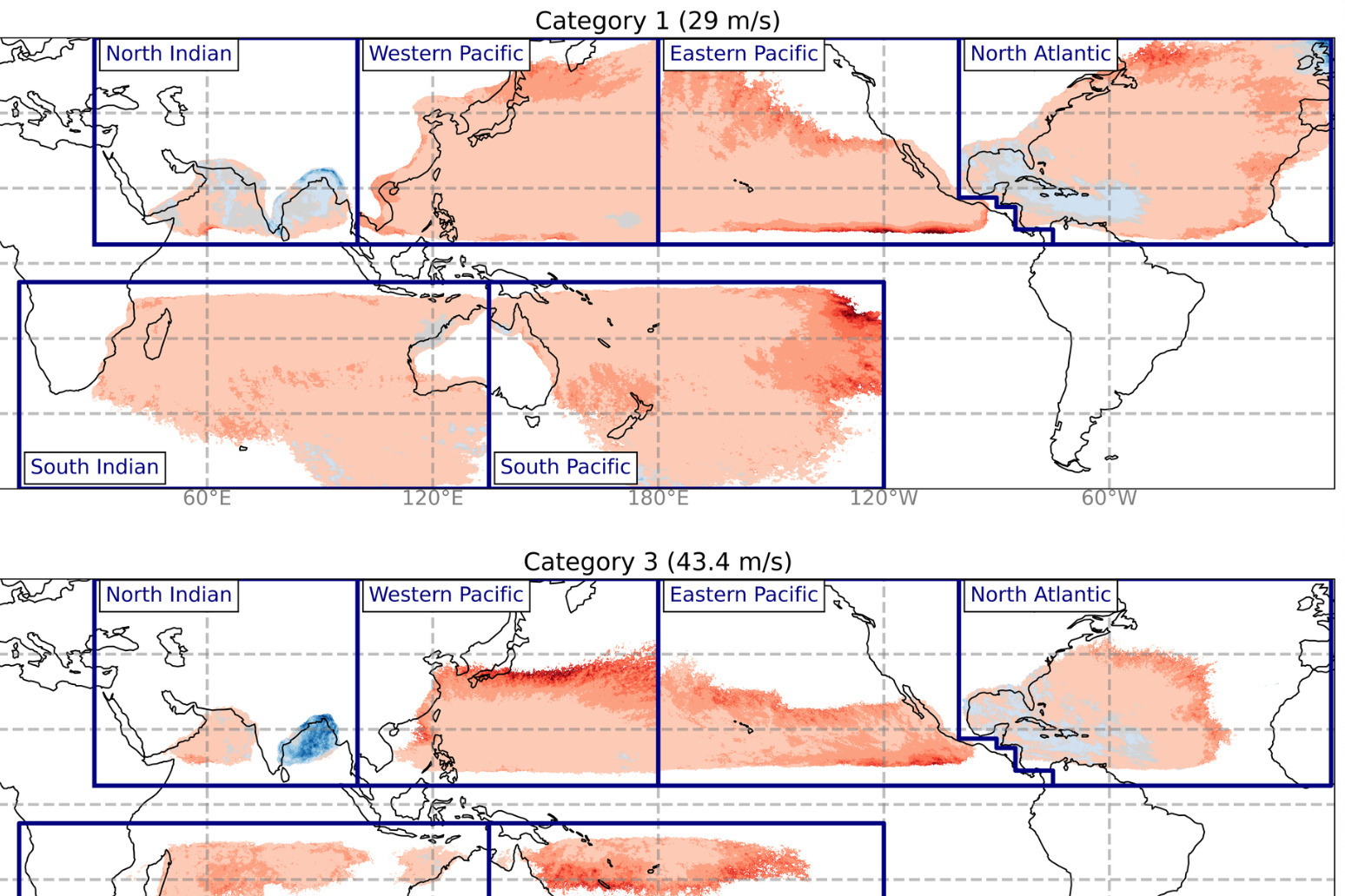 Climate change to double frequency of stronger cyclones 