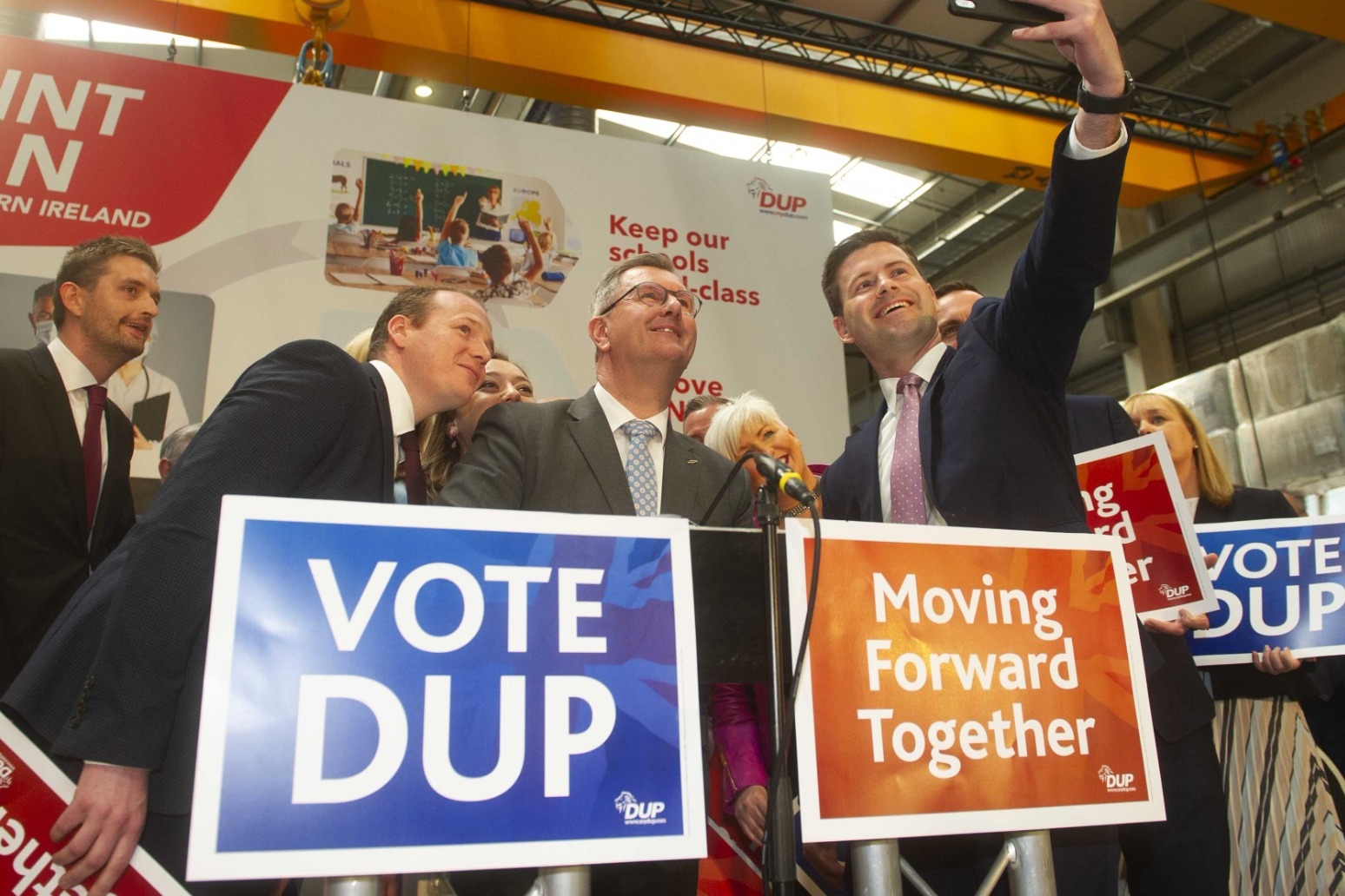 DUP not using scare tactics in election campaign over border poll: Donaldson 