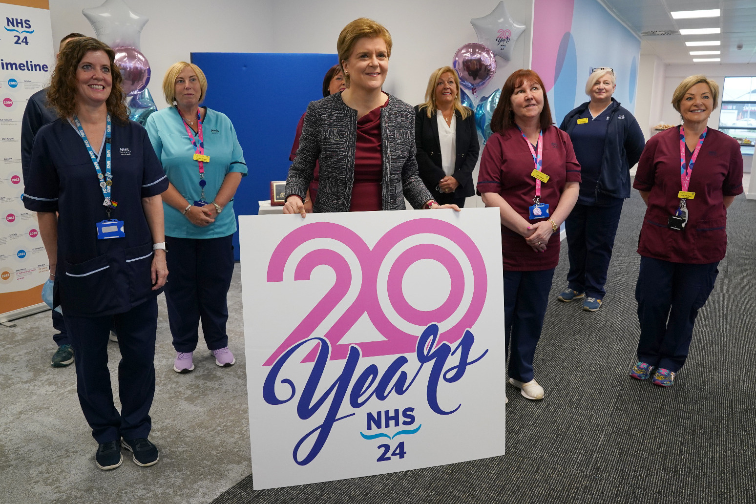 NHS 24 marks 20-year anniversary as it opens new centre 