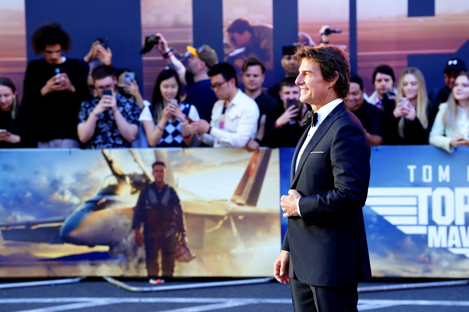 Tom Cruise expresses admiration for William at Top Gun: Maverick premiere 