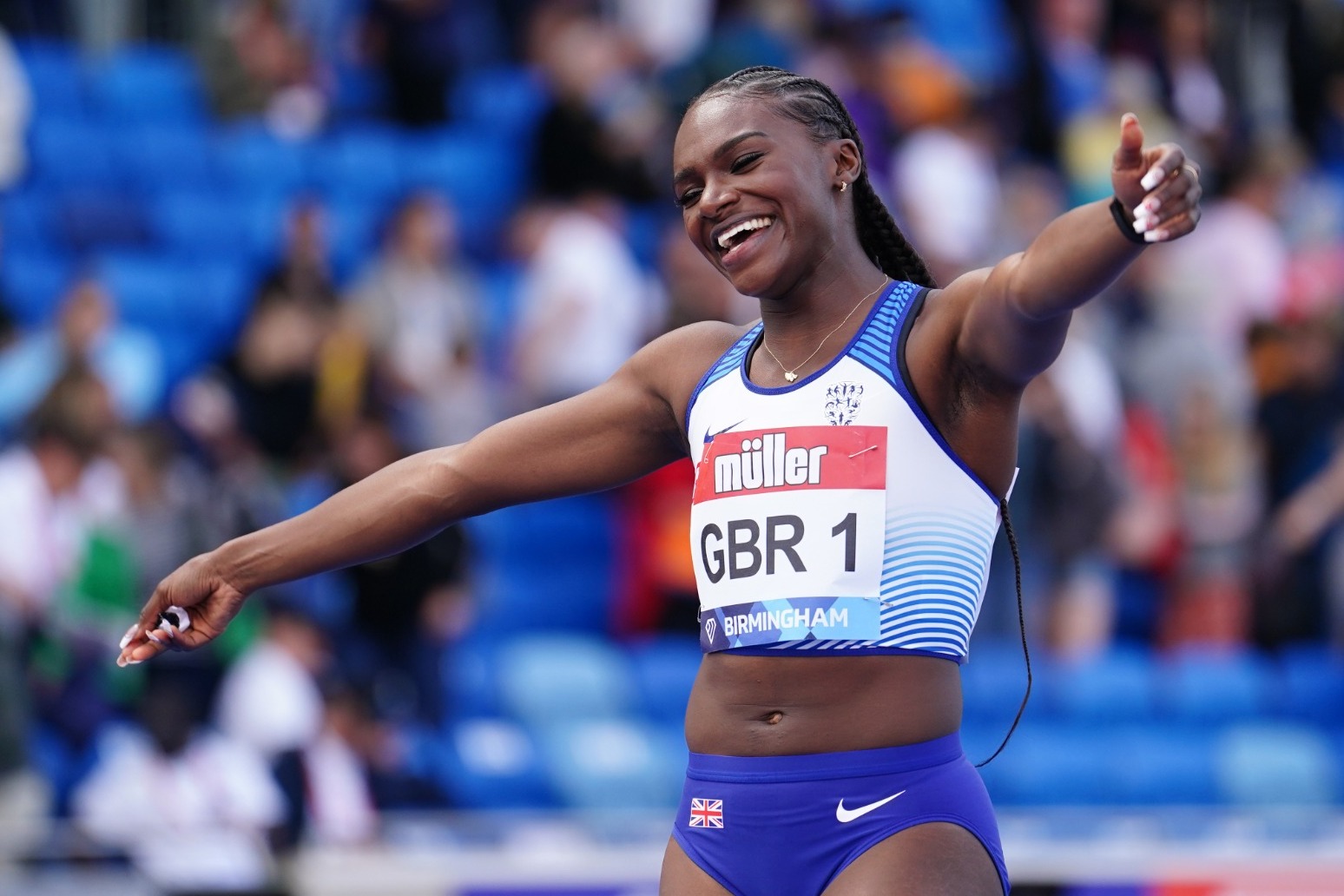 Home crowd the motivation for Dina Asher-Smith’s Birmingham bid in hectic summer 