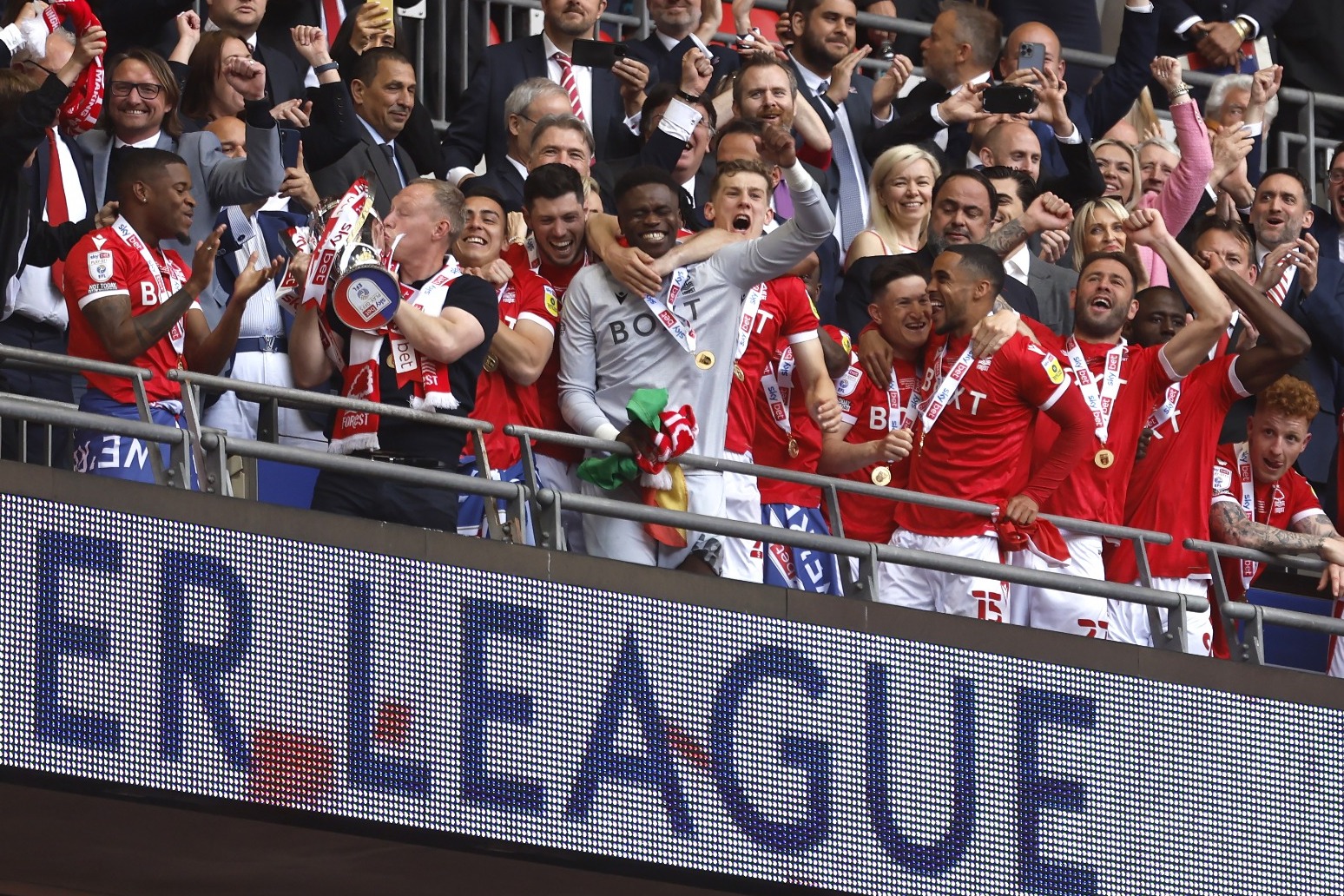 Levi Colwill’s own goal gifts Nottingham Forest promotion to the Premier League 