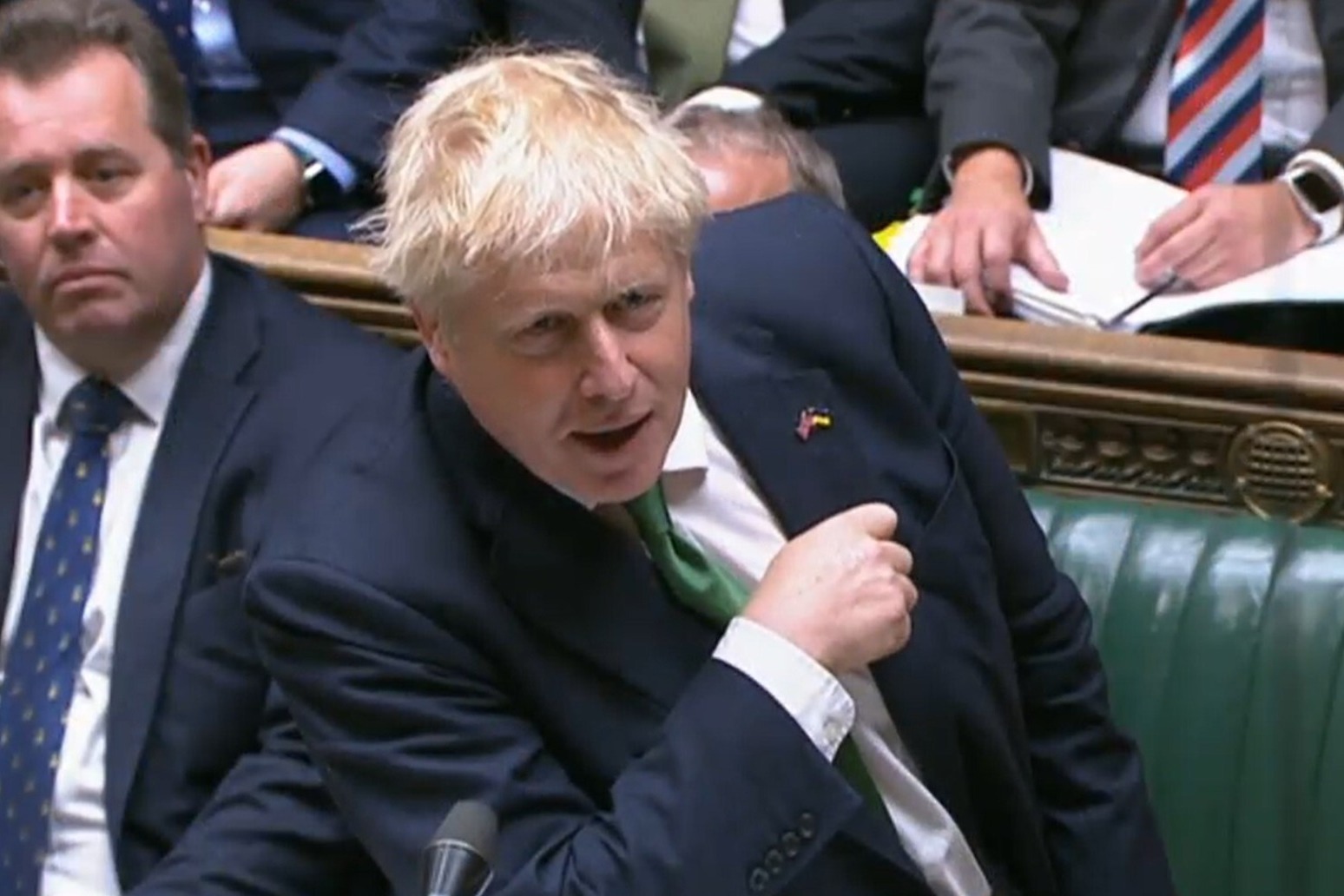 Johnson likened to Monty Pythons black knight after surviving confidence vote