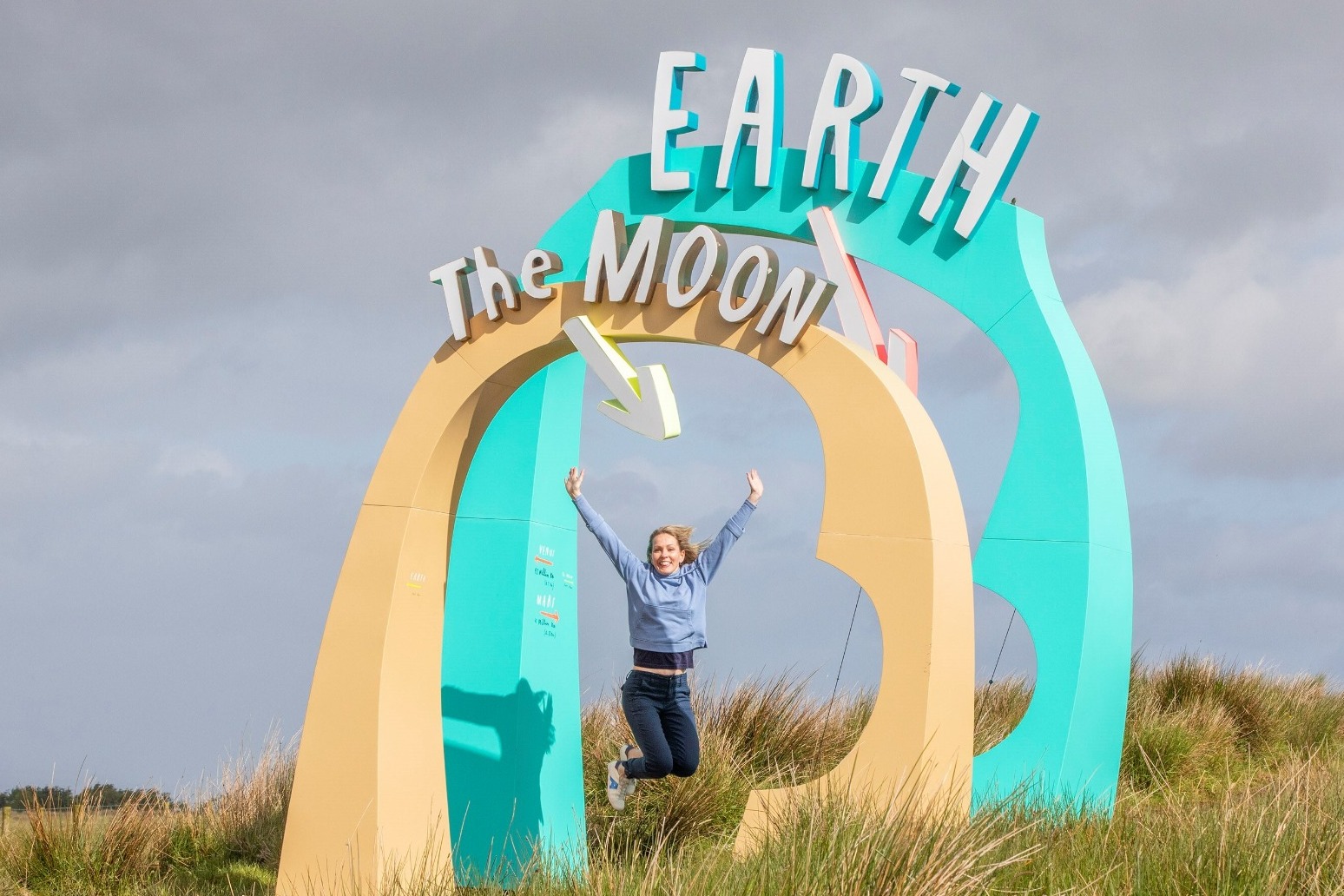 Scale model of solar system installed in Belfast hills 