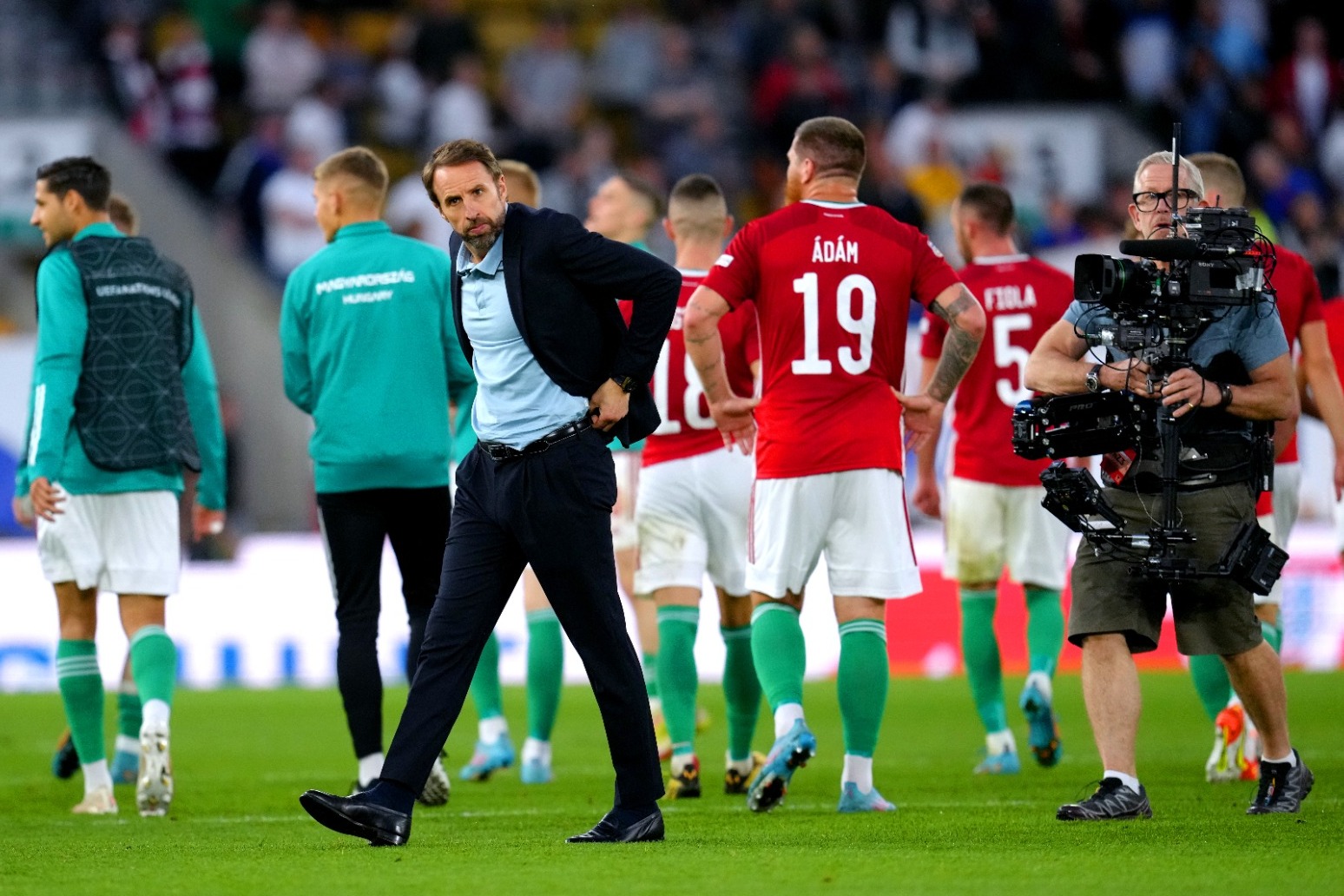 Fans turn on Gareth Southgate as sorry England are hammered at home by Hungary