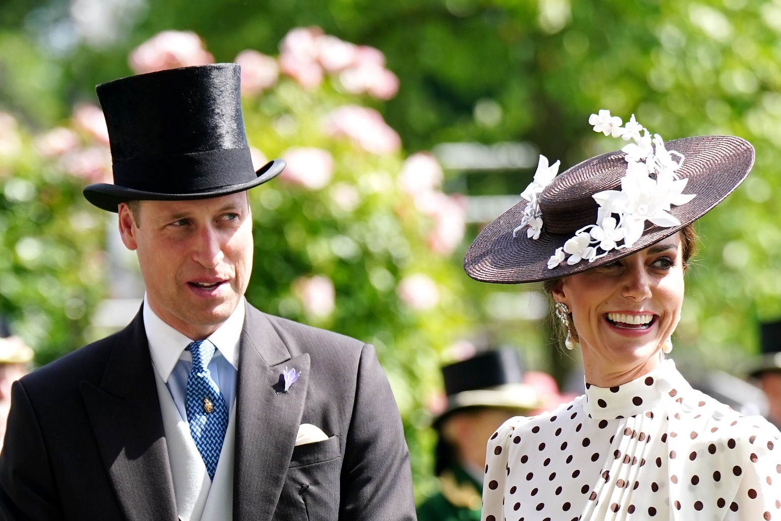 Duke and Duchess of Cambridge all smiles as they attend sizzling Royal Ascot 