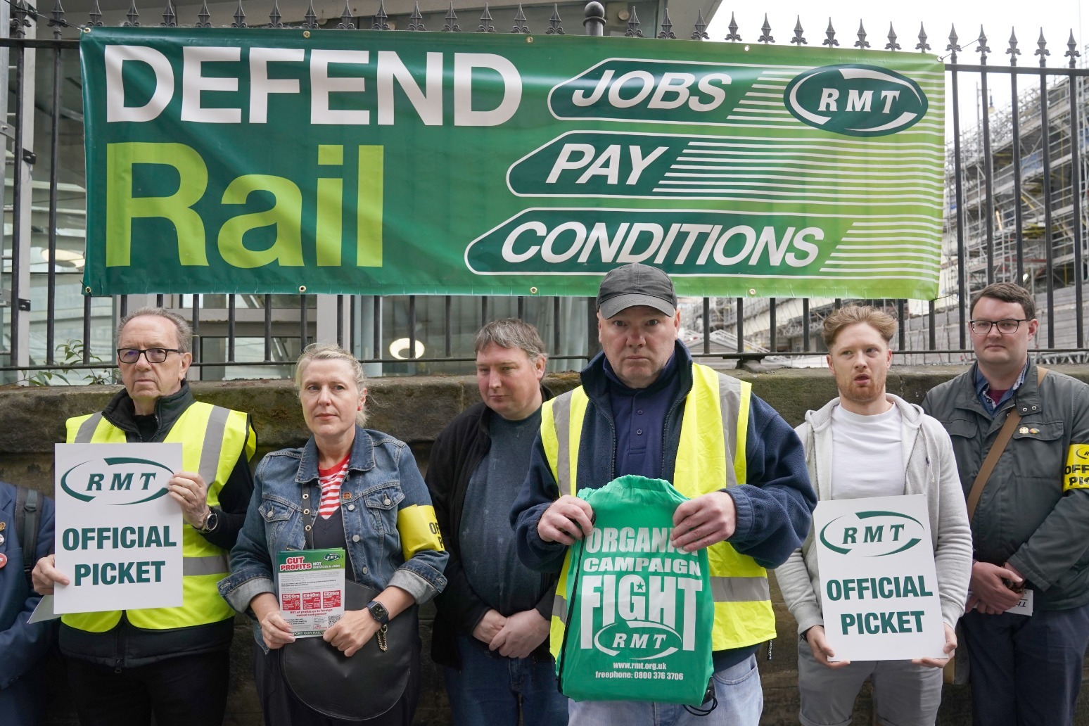 Rail chaos continues as workers stage third 24 hour strike in a week