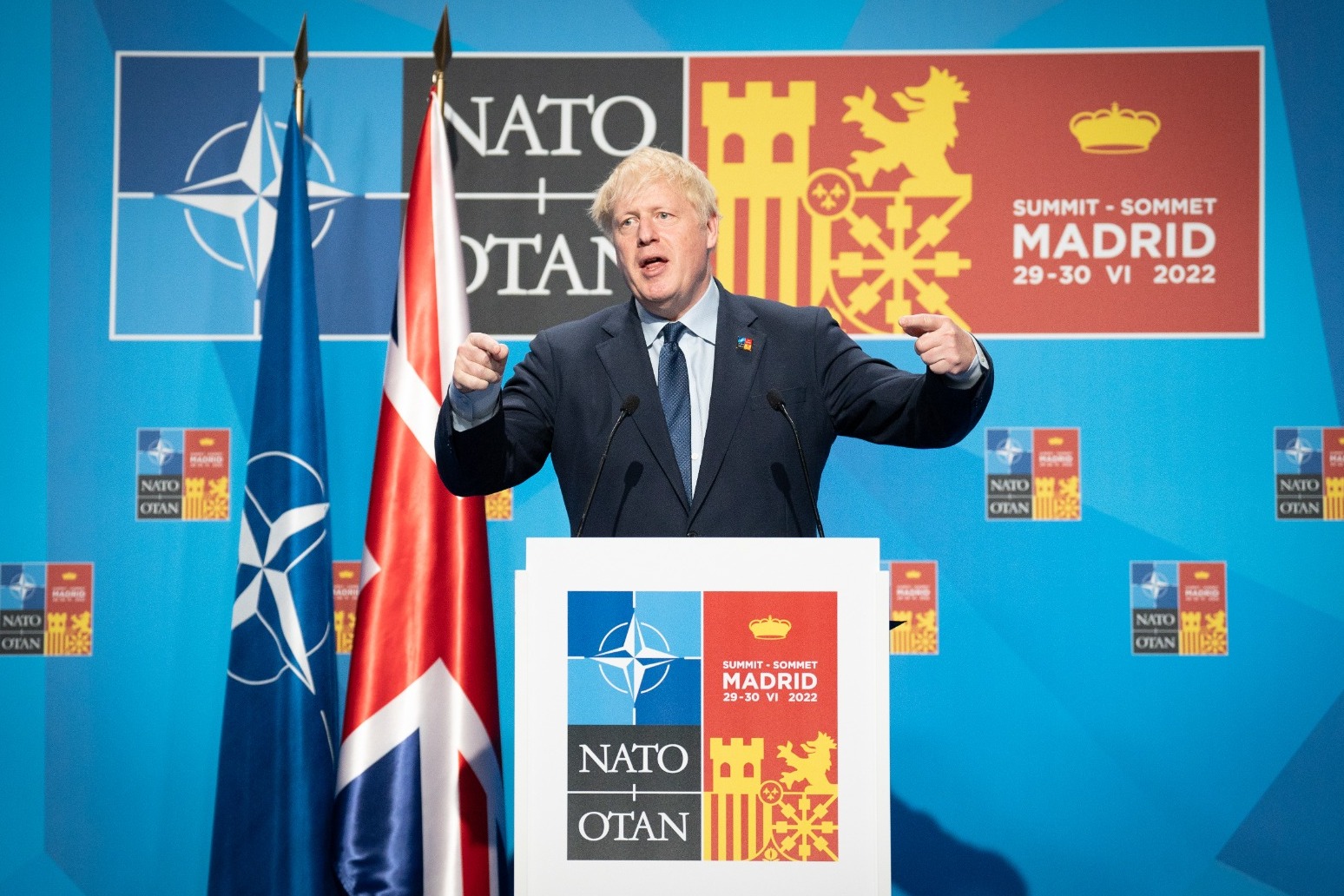Johnson pledges 55bn more defence cash for 2020s amid Russia threat