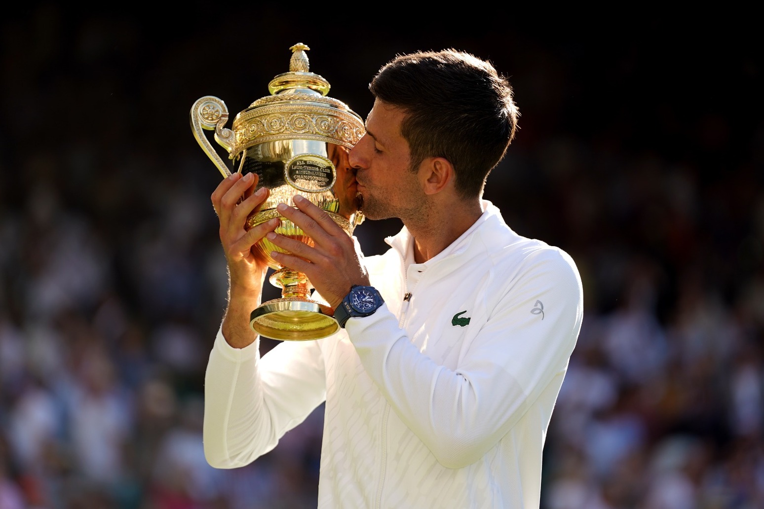 Novak Djokovic in seventh heaven after beating Nick Kyrgios in Wimbledon final 