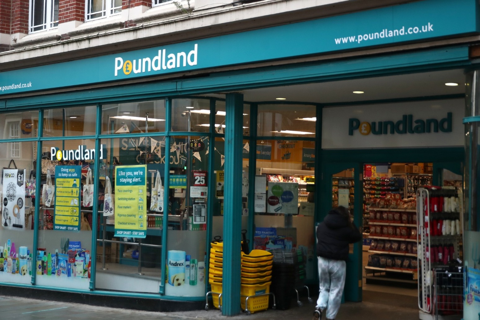 Poundland owner posts sales jump amid ‘challenging times’ for UK shoppers 
