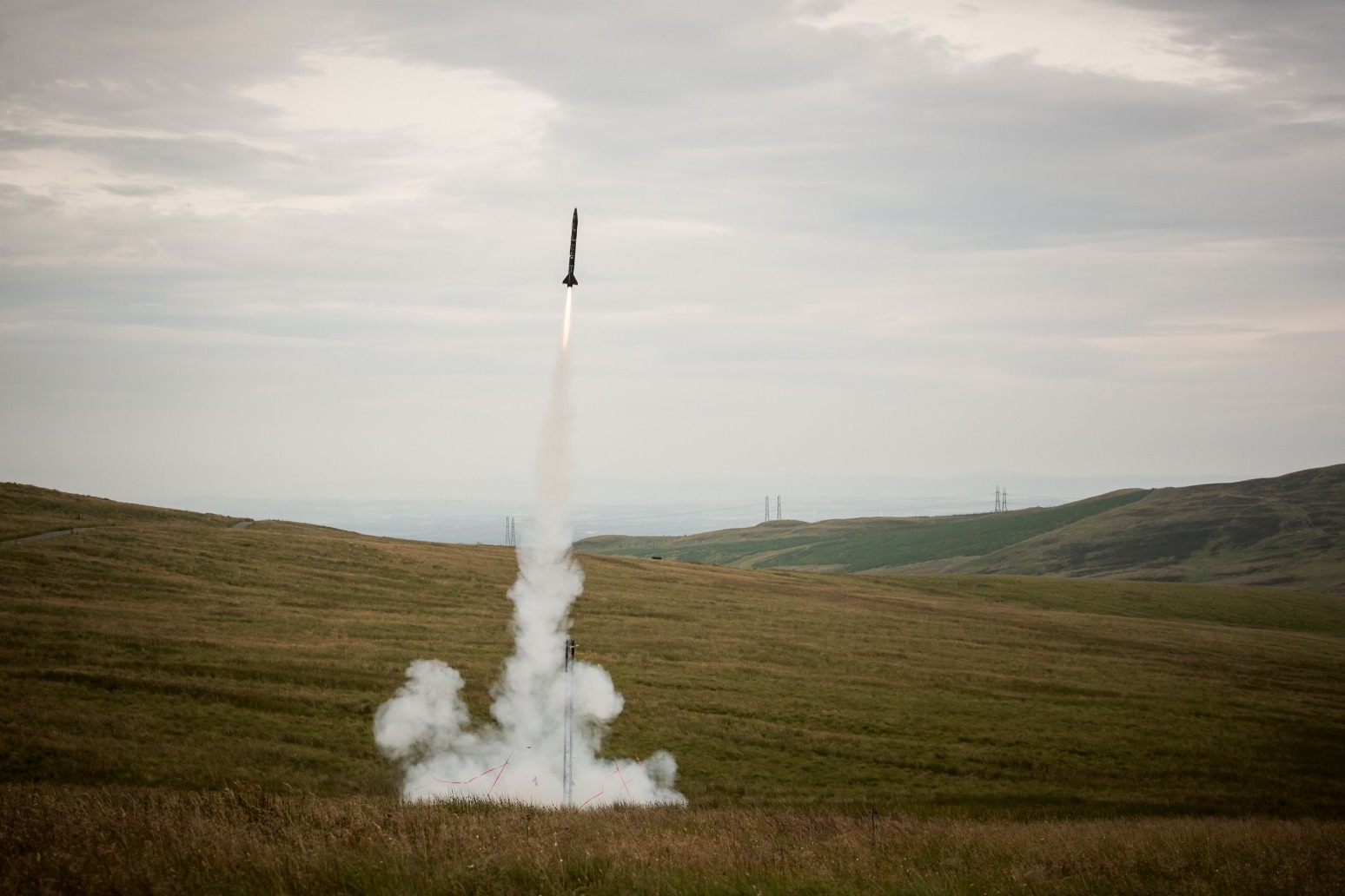 Rocket blasts off from Scottish moor as students aim for space 