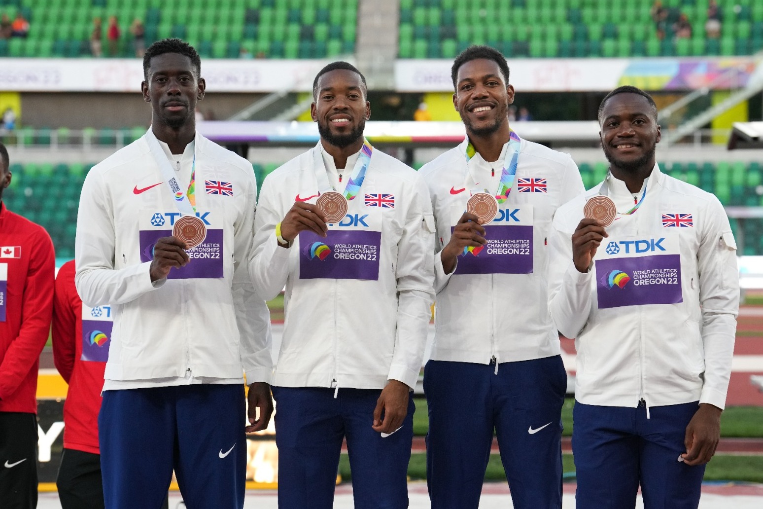 Nethaneel Mitchell-Blake urges GB to look to future after relay bronze 