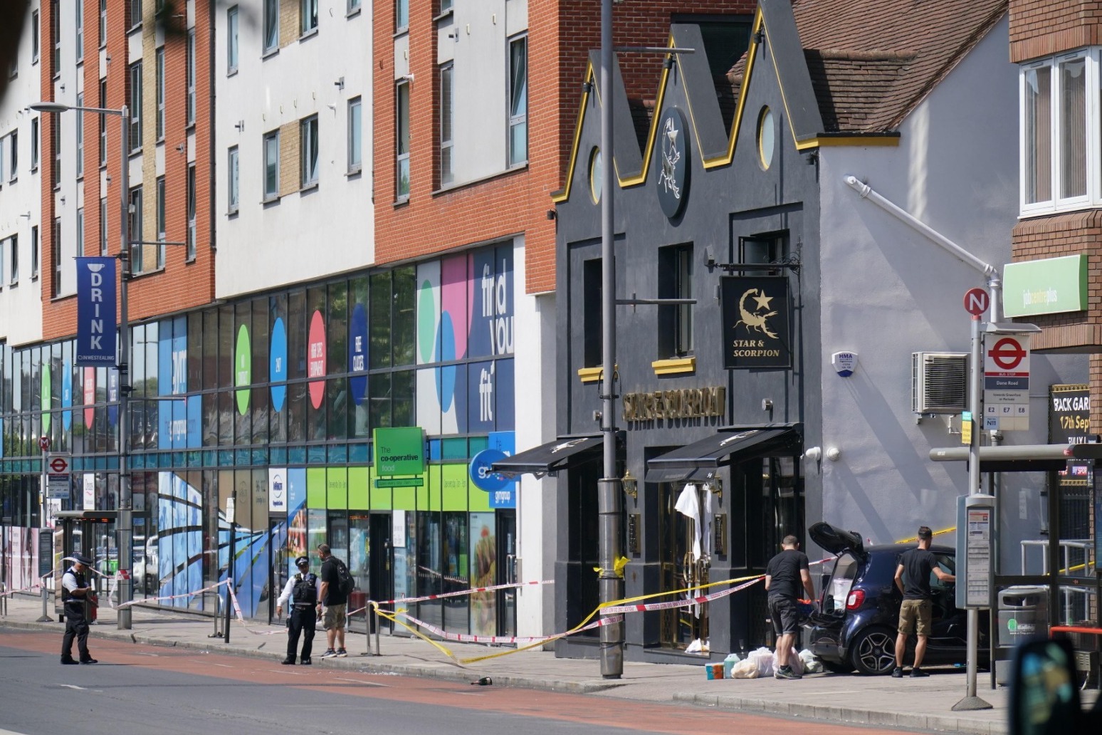 Man stabbed to death inside London pub 