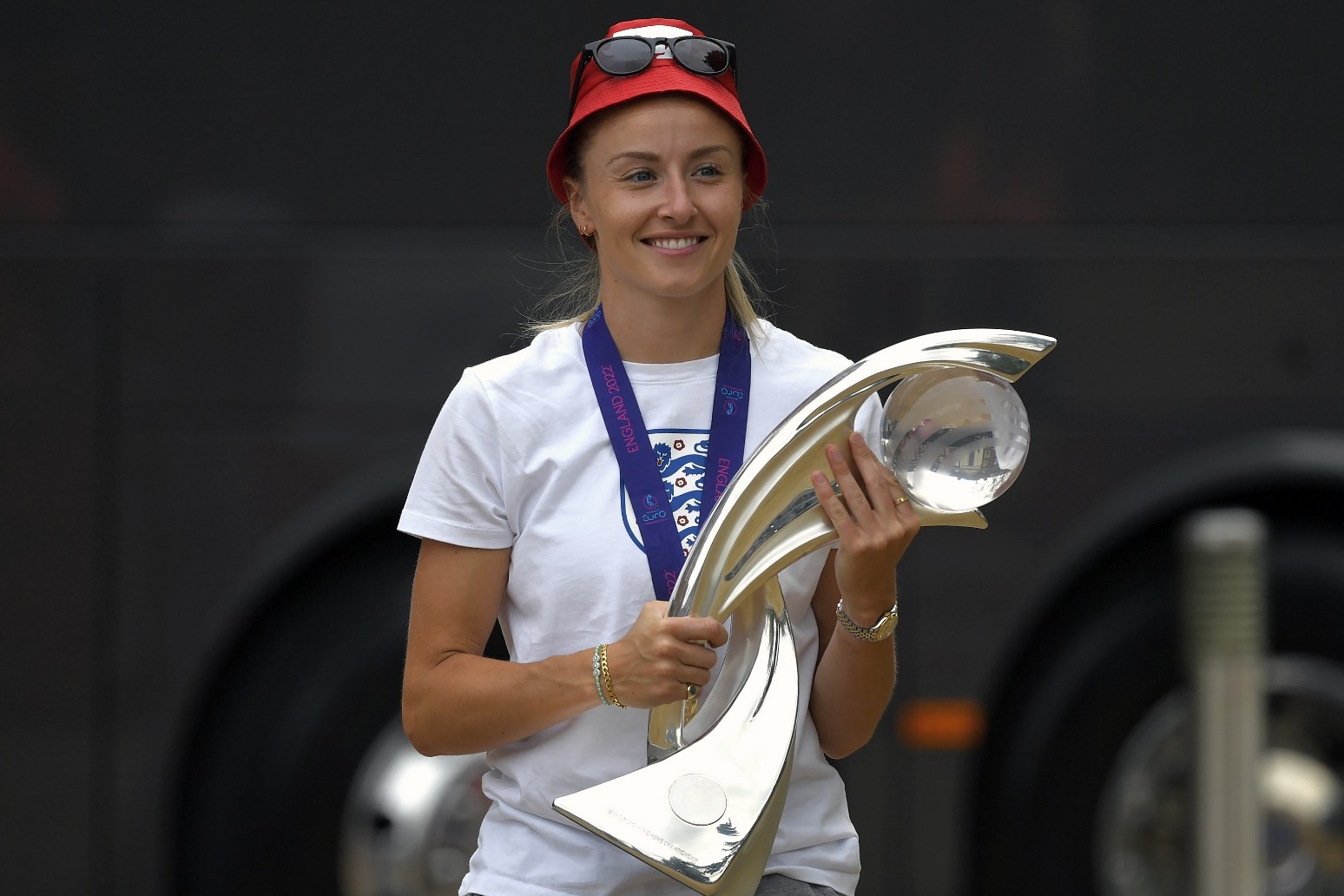 It’s the big boy – Leah Williamson dreaming of adding World Cup to Euro 2022 win 